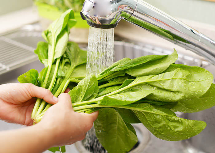 「50度洗い」で野菜の栄養素が溶け出すことはない?