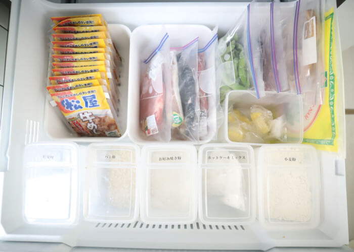 【冷蔵庫収納術】冷凍庫はグループ分けでスッキリ収納