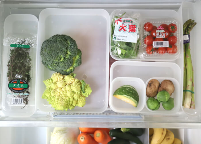 【冷蔵庫収納術5】「野菜室」お掃除のしやすさを意識する