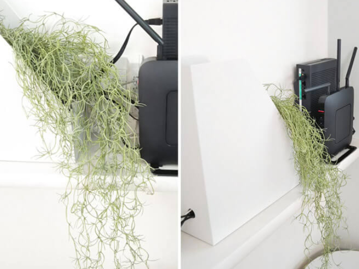 ルーターのごちゃごちゃを隠す方法
