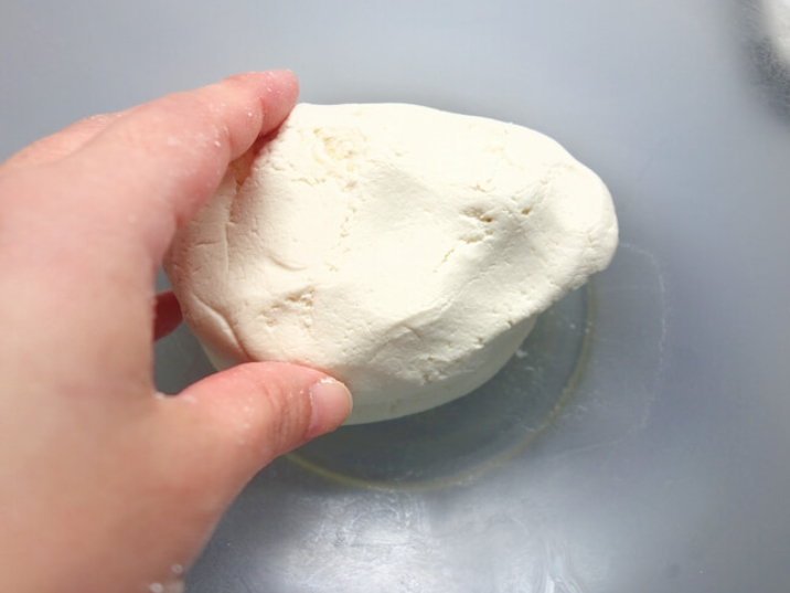 豆腐入りの白玉団子を作る