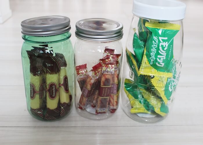 「大袋で個包装タイプ」のお菓子の収納実例