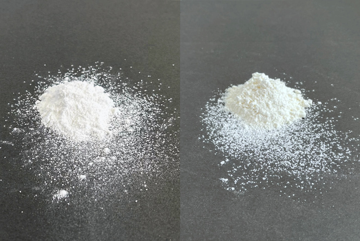 粉糖を「小麦粉」で代用できるか比較