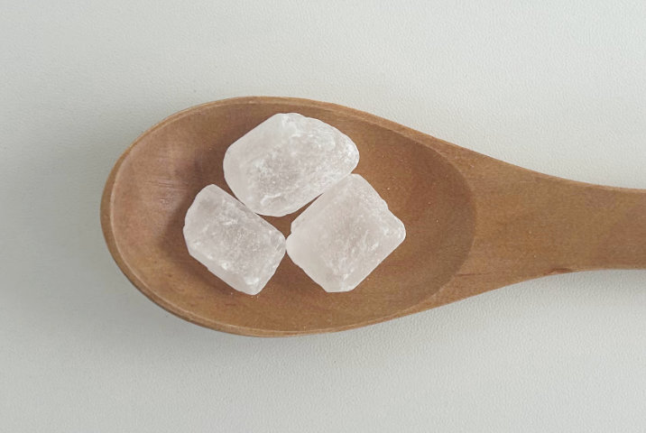 グラニュー糖の代用に「氷砂糖」