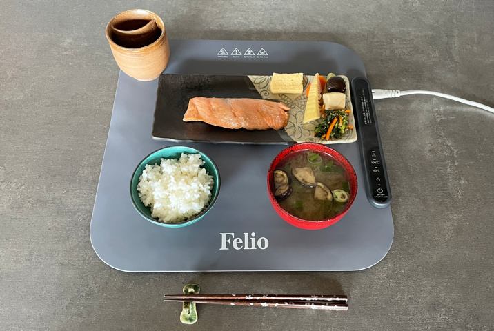 作りたての味がそのまま！ 食卓の温かさもキープする「Felio」フードウォーマー